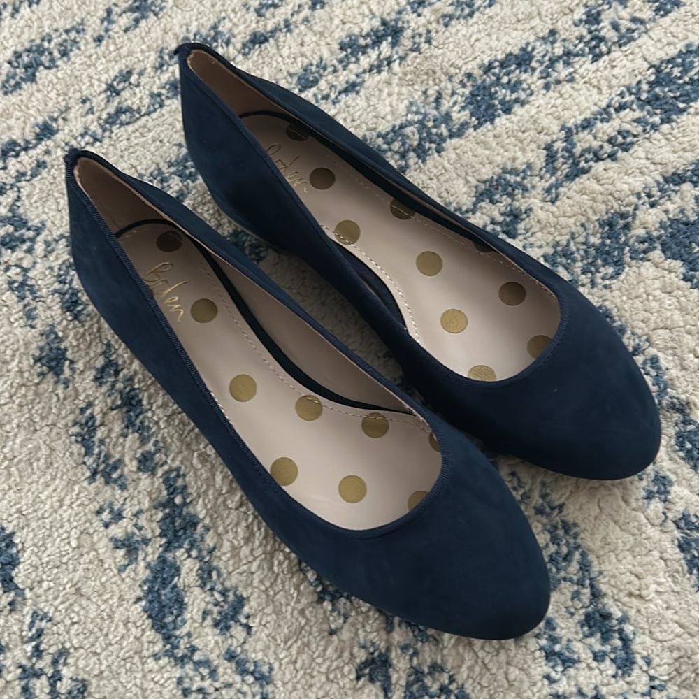 Boden Blue Flats for Effortless Style - Picture 3 of 13